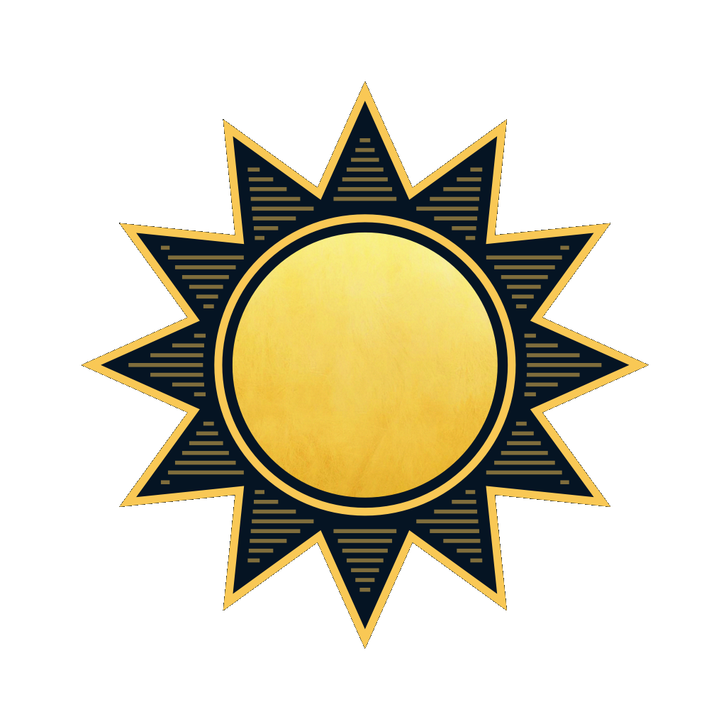 ZODIARA sun symbol
